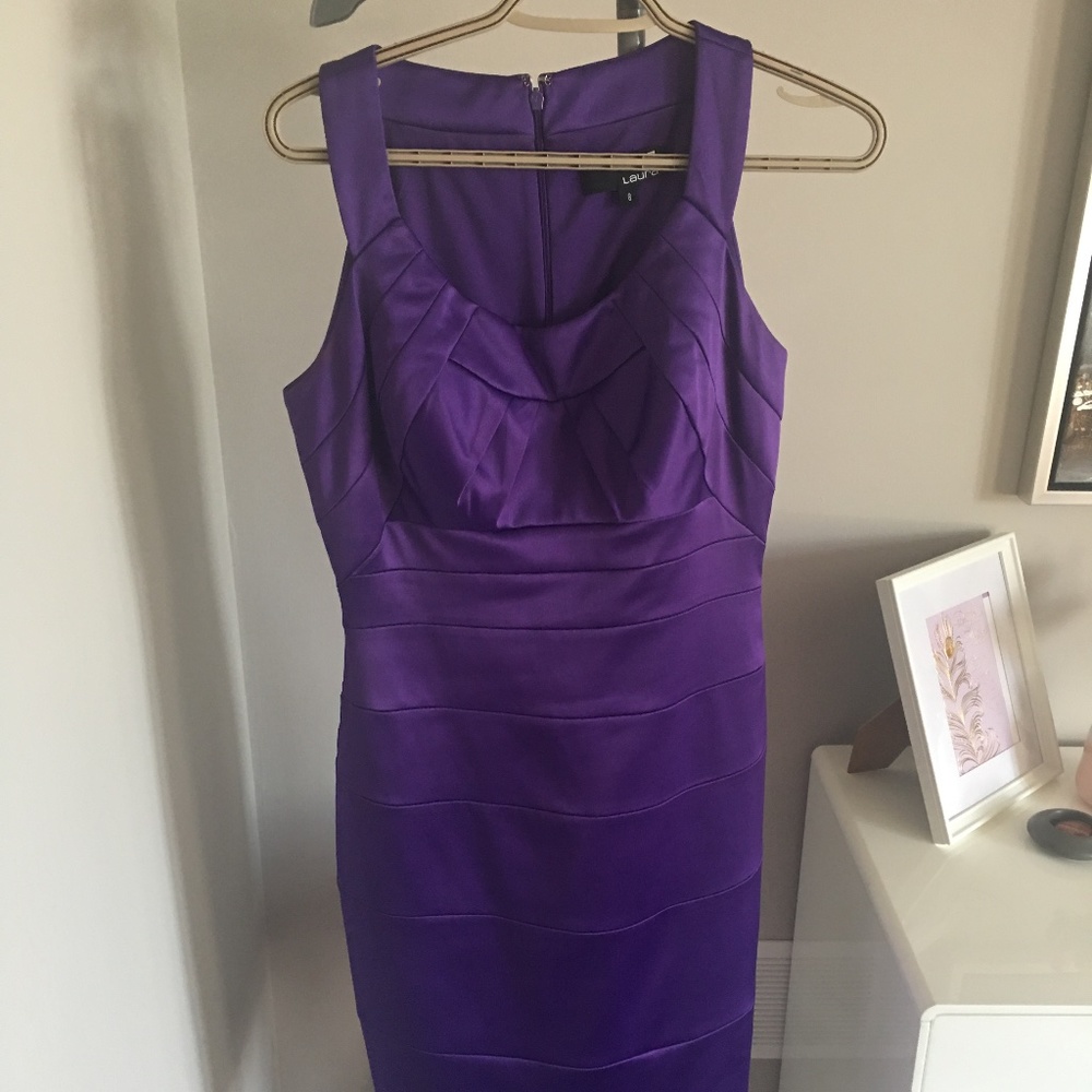 Purple  banddress from Laura